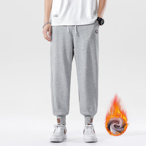 Men's Fleece Sweatpants Casual Drawstring Plus Size Joggers