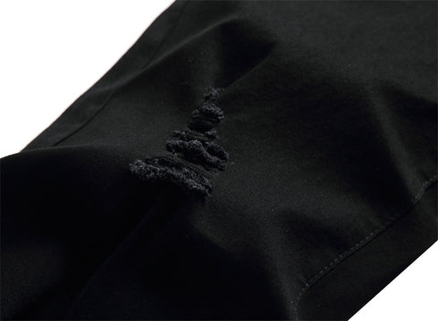 Men's Flower Ripped Denim Jeans Shorts Men's Jean Shorts