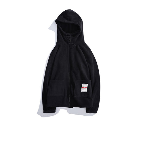 Men's Full-Zip Polar Fleece Plus Size Jacket