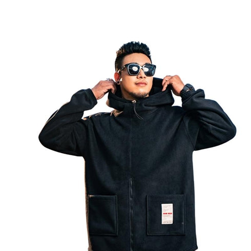 Men's Full-Zip Polar Fleece Plus Size Jacket