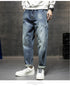 Men's Harem Ripped Denim Jeans Pants