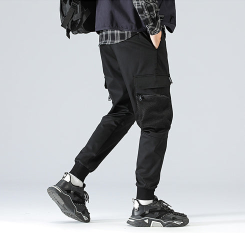 Men's Hip Hop Casual Active Cargo Joggers Pants