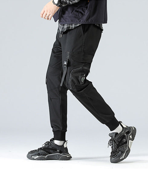 Men's Hip Hop Casual Active Cargo Joggers Pants
