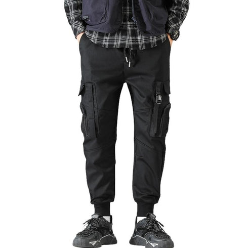Men's Hip Hop Casual Active Cargo Joggers Pants