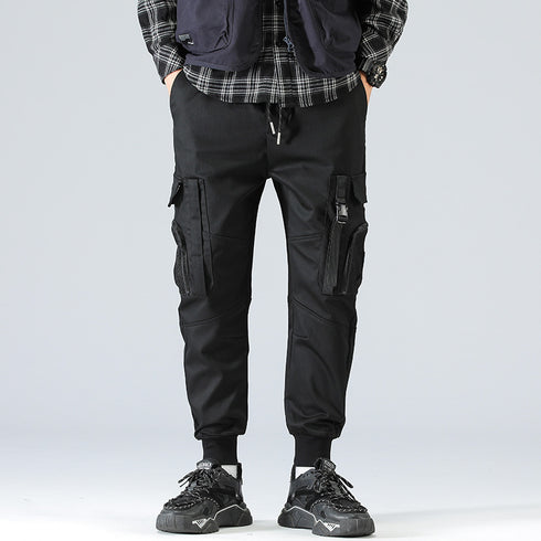 Men's Hip Hop Casual Active Cargo Joggers Pants