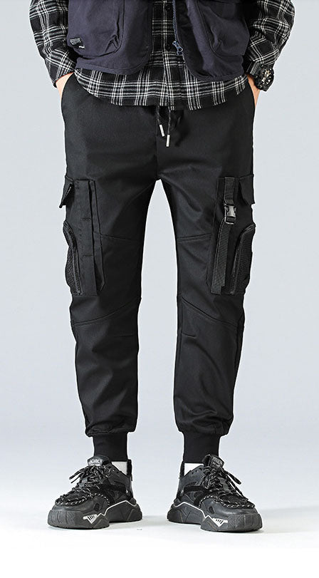 Men's Hip Hop Casual Active Cargo Joggers Pants