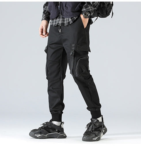 Men's Hip Hop Casual Active Cargo Joggers Pants
