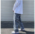 Men's Hip Hop Loose Straight Fit Denim Jeans