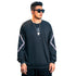 Men's Hip Hop Reflective Plus Size Sweatshirt