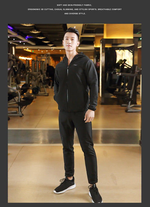 Men's Hot Sweat Gym Workout Bodybuilding Sauna Pants