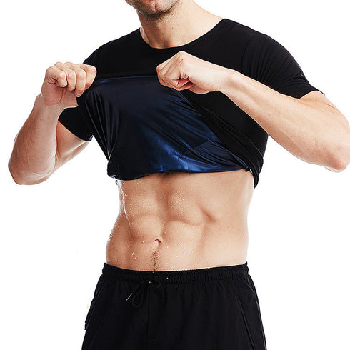 Men's Hot Sweat Undershirt Slimming Workout Shapewear