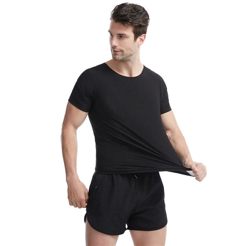 Men's Hot Sweat Undershirt Slimming Workout Shapewear