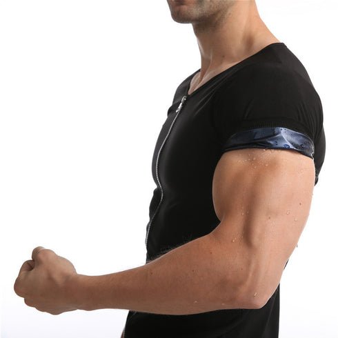 Men's Hot Sweat Undershirt Slimming Workout Shapewear