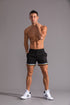 Men's Joggers Gym Workout Casual Sweat Shorts