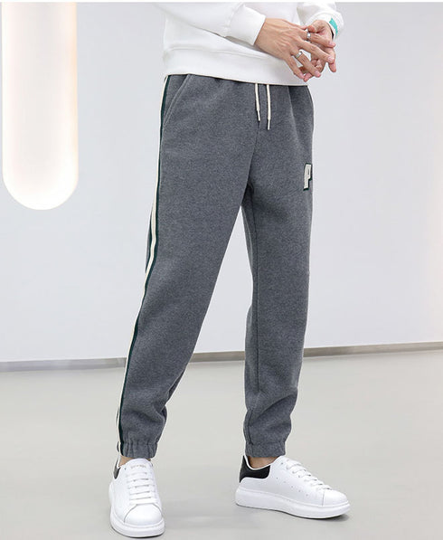 Men's Fleece-Lined Joggers Sports Pants Plus Size Sweatpants