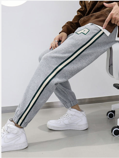 Men's Fleece-Lined Joggers Sports Pants Plus Size Sweatpants