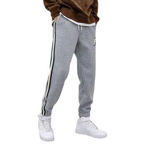 Men's Fleece-Lined Joggers Sports Pants Plus Size Sweatpants
