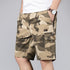 Men's Lightweight Casual Athletic Camo Cargo Shorts