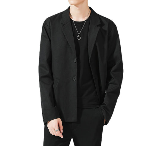 Men's Lightweight Casual Long Sleeve Plus Size Suit Jacket