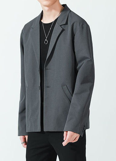 Men's Lightweight Casual Long Sleeve Plus Size Suit Jacket