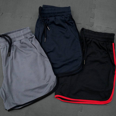 Men's Lightweight Mesh Running Workout Shorts with Pockets