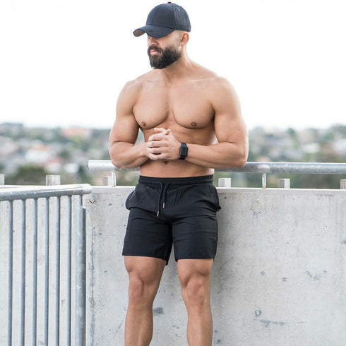 Men's Lightweight Quick Dry Tennis Athletic Training Shorts