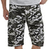 Men's Lightweight Relaxed Fit Camo Hiking Cargo Shorts