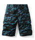 Men's Lightweight Relaxed Fit Camo Hiking Cargo Shorts