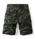 Men's Lightweight Relaxed Fit Camo Hiking Cargo Shorts