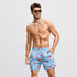 Men's Lightweight Relaxed Quick Dry Board Shorts with Pockets
