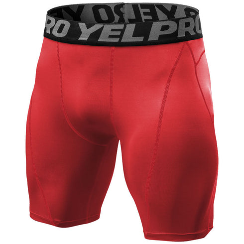 Men's Lightweight Tight-Fit Active Running Compression Shorts