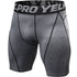 Men's Lightweight Tight-Fit Active Running Compression Shorts