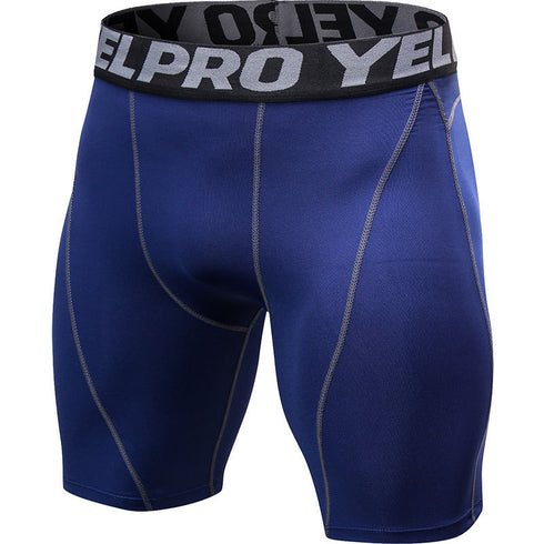 Men's Lightweight Tight-Fit Active Running Compression Shorts