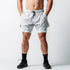 Men's Lightweight Workout Sport Shorts with Zip Pockets