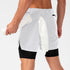 Men's Lightweight Workout Towel Loop Shorts with Lined