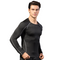 Men's Long Sleeve Shirt Shapewear Running Sport Top