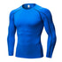 Men's Long Sleeve Shirt Shapewear Running Sport Top