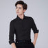 Men's Long Sleeve Solid Slim Fit Plus Size Casual Shirts