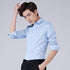 Men's Long Sleeve Solid Slim Fit Plus Size Casual Shirts