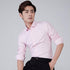 Men's Long Sleeve Solid Slim Fit Plus Size Casual Shirts