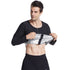 Men's Long Sleeve Workout Undershirt Slimming Sauna Shapewear