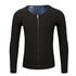 Men's Long Sleeve Workout Undershirt Slimming Sauna Shapewear