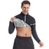Men's Long Sleeve Zipper Undershirt Thermal Compression Shapewear