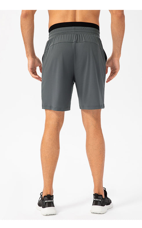 Men's Loose-Fit Breathable Basketball Short with Pockets
