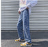 Men's Loose-Fit Wide Leg Streetwear Denim Pants