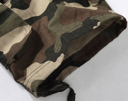 Men's Loose Fit Camo Military Cargo Shorts