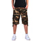 Men's Loose Fit Camo Military Cargo Shorts