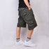Men's Loose Fit Camo Military Cargo Shorts