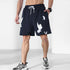 Men's Loose Fit Printed Athletic Basketball Shorts