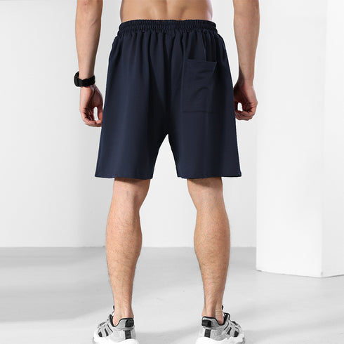 Men's Loose Fit Printed Athletic Basketball Shorts